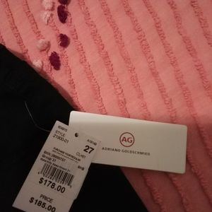NWT AG Adriano Goldschmied Maternity sz 27